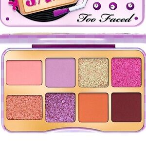 Too Faced THATS MY JAM 8 Eyeshadow Palette Like New Purple Pink Peach Tones